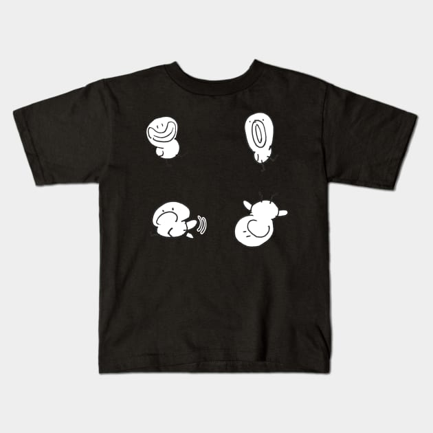 do duck02 Kids T-Shirt by COOLKJS0